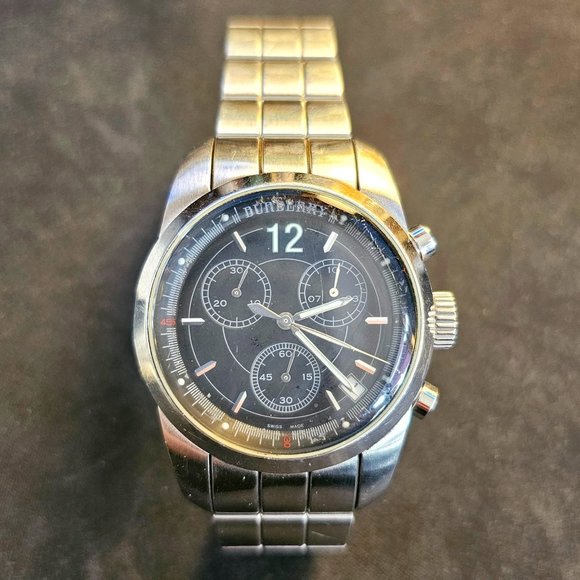 Vintage Men's Burberry Stainless Watch, BU7303, EKD insignia, authentic, used - Picture 2 of 16